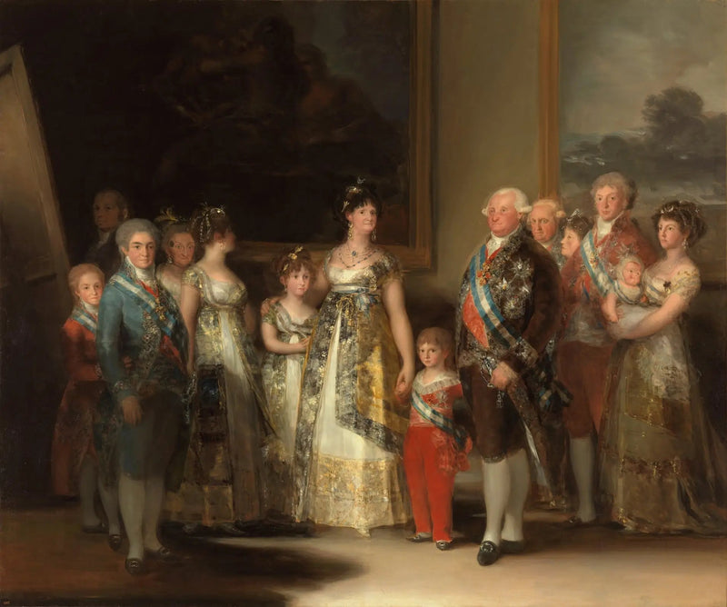 Charles IV:s familj - Francisco de Goya