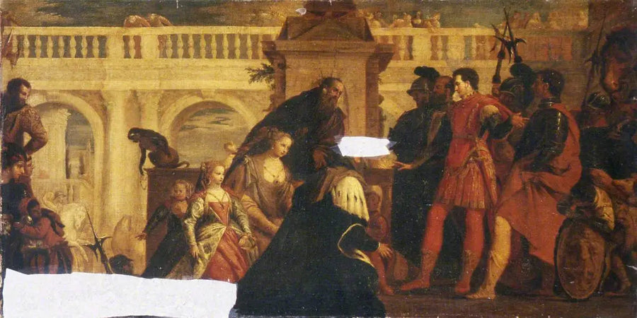 Darius familj före Alexander - Paul Véronèse
