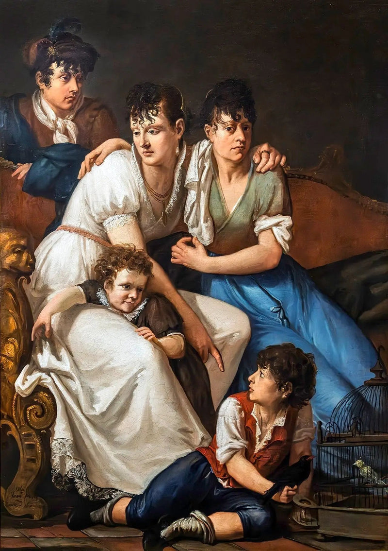 Målarnas familj - Francesco Hayez