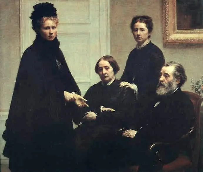 Familjen Dubourg - Henri Fantin-Latour