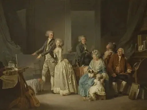 Familjen Gohin - Louis-Léopold Boilly