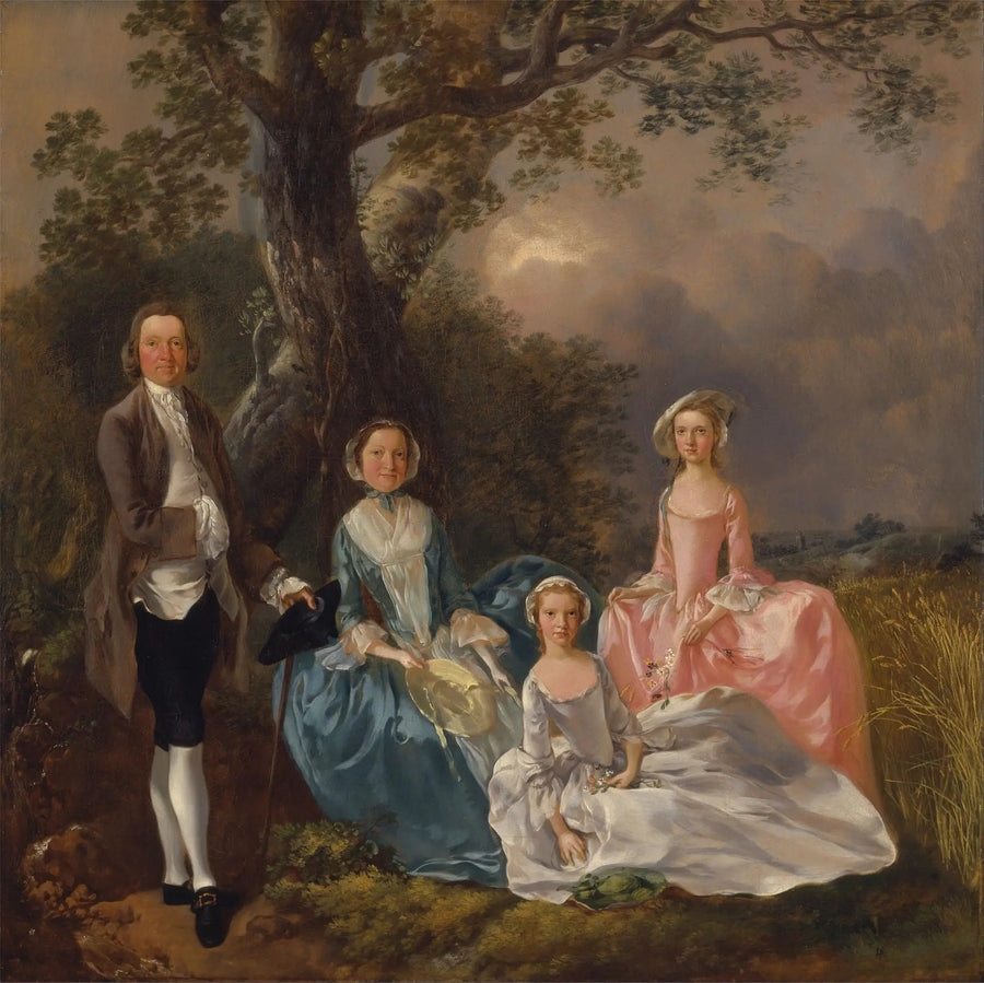 Familjen Gravenor - Thomas Gainsborough
