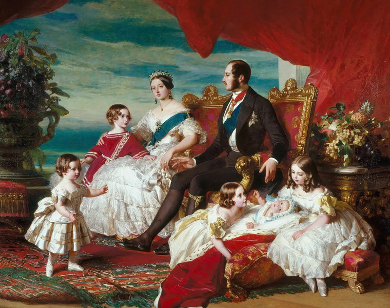 Den kungliga familjen 1846 - Franz Xaver Winterhalter