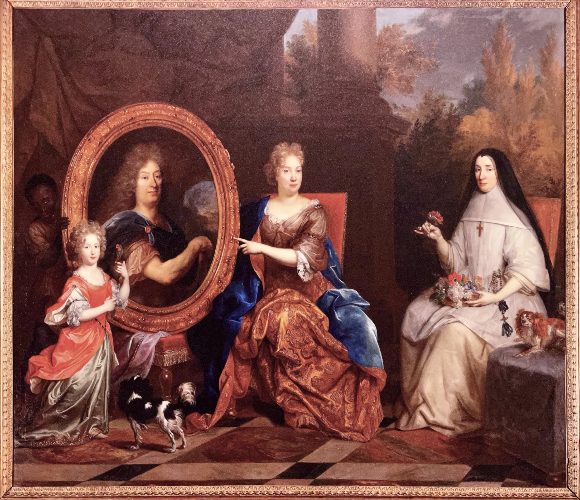 La famille Stoppa - Nicolas de Largillière image 1 reproduction de peinture à l’huile