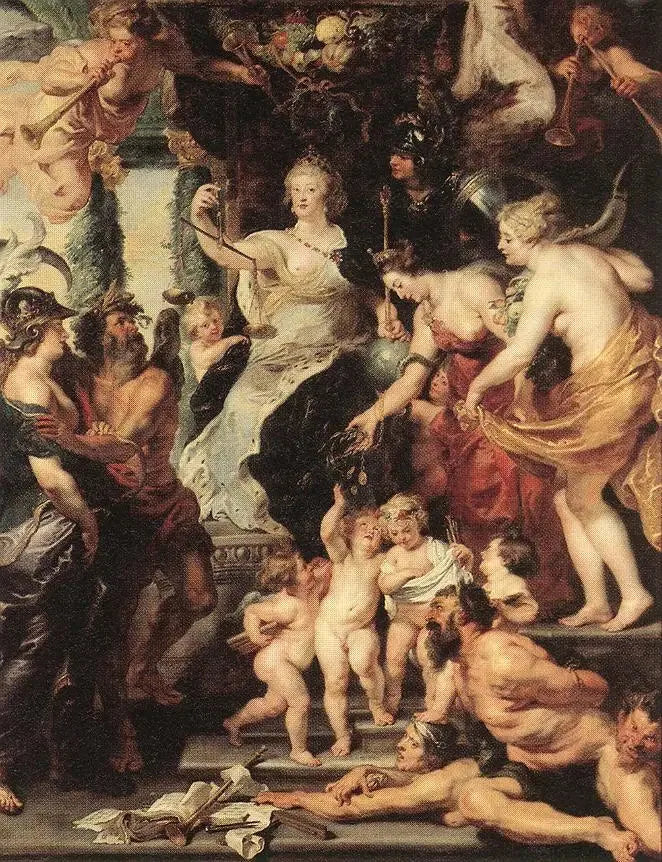 Lyckan under regentskapet - Peter Paul Rubens