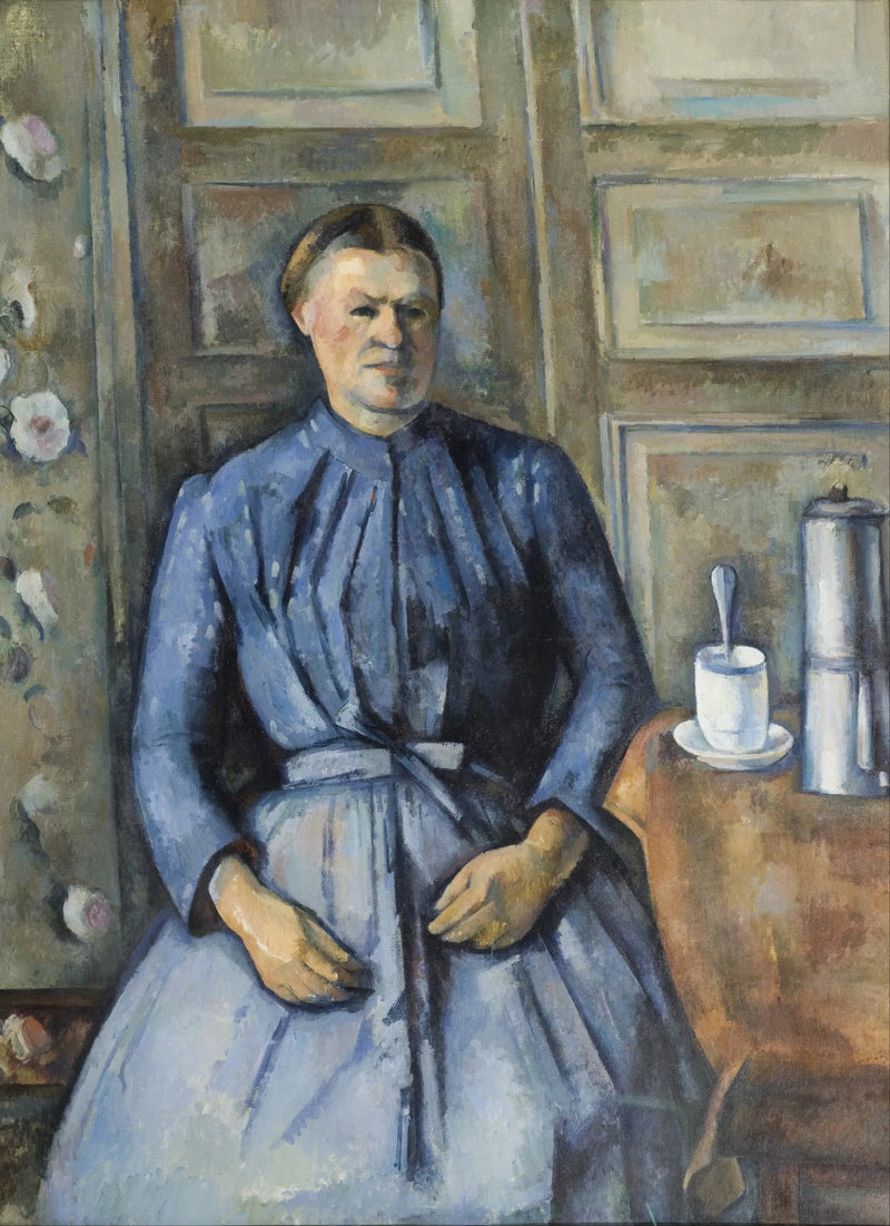 Kvinna med kaffekanna - Paul Cézanne