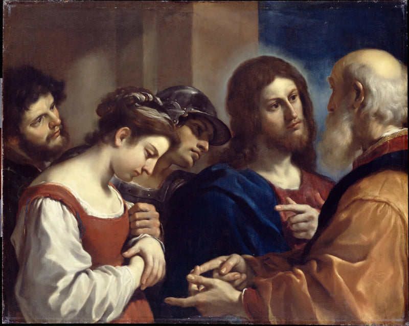Den otrogna kvinnan - Guercino