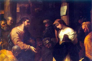 Änkan - Luca Giordano