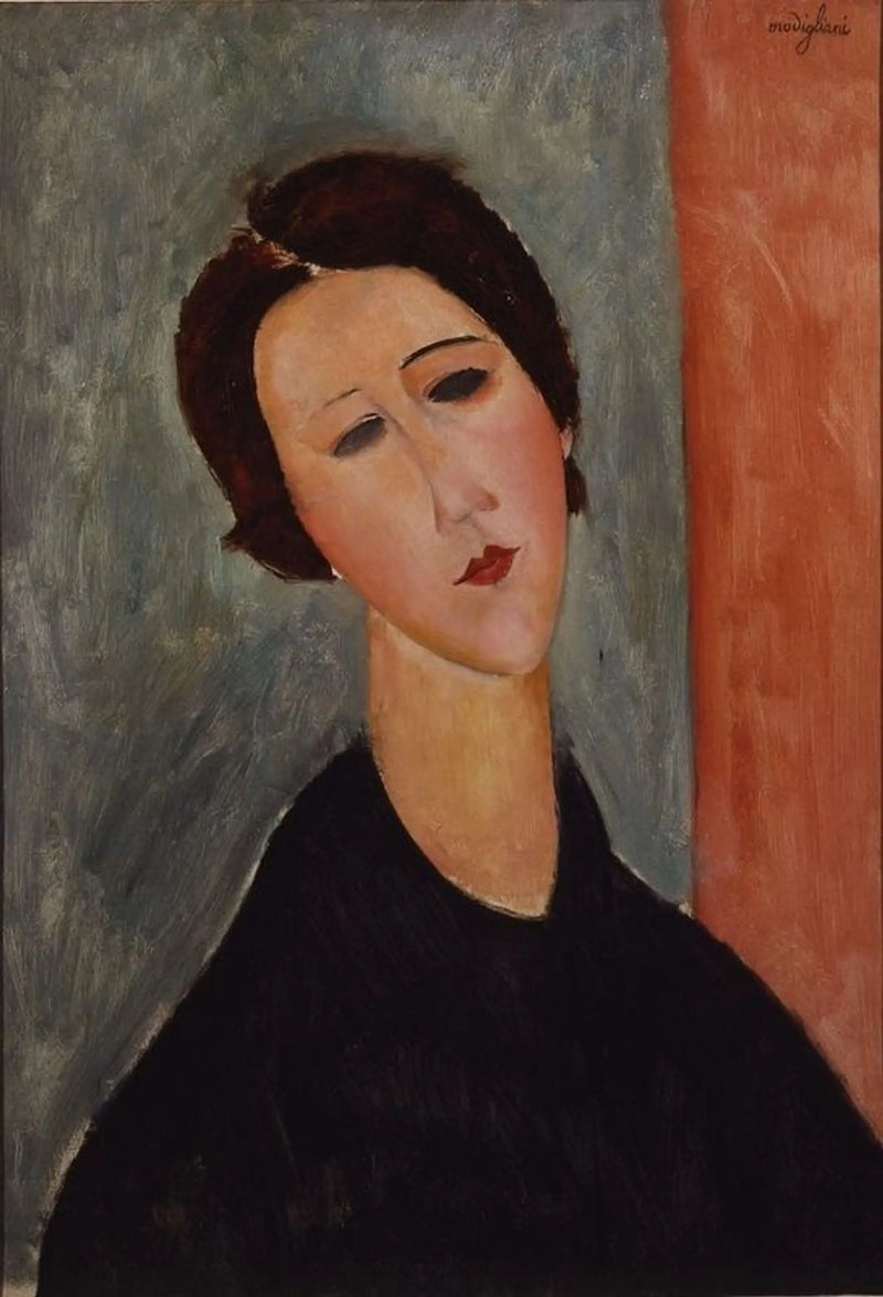 Den bruna kvinnan - Amedeo Modigliani