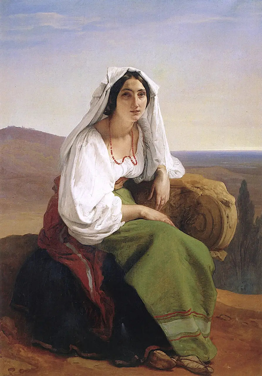 Kvinnan från Ciociaria - Francesco Hayez