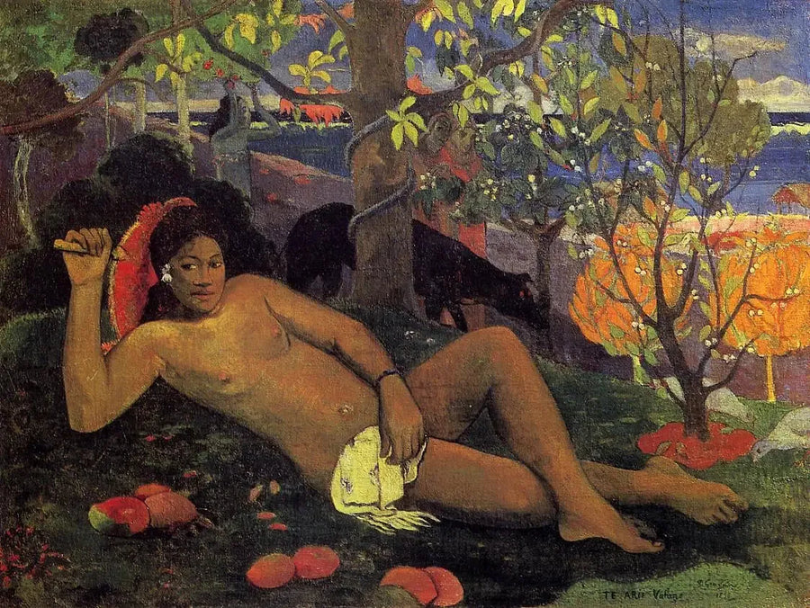 Kungen's kvinna - Paul Gauguin