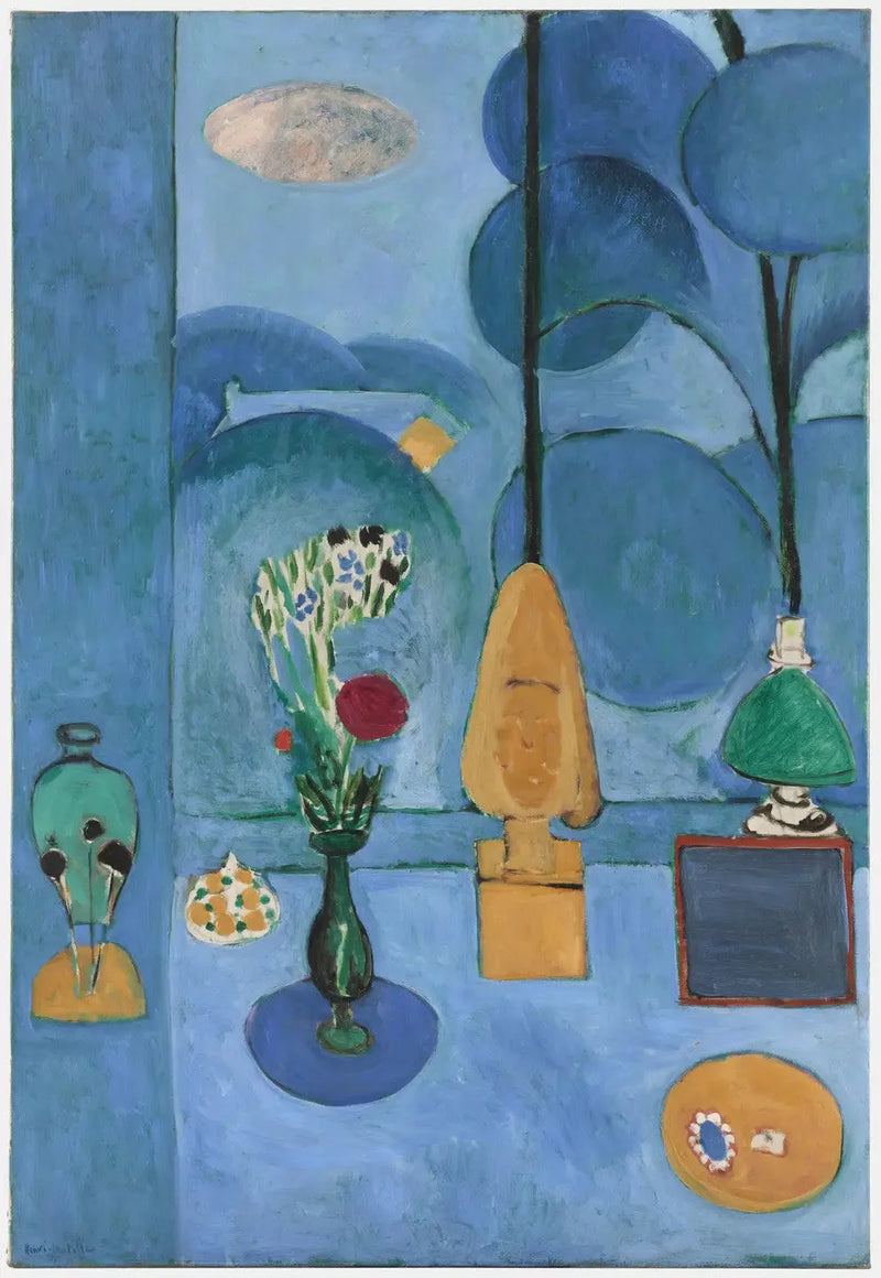 Den blåa fönstret - Henri Matisse