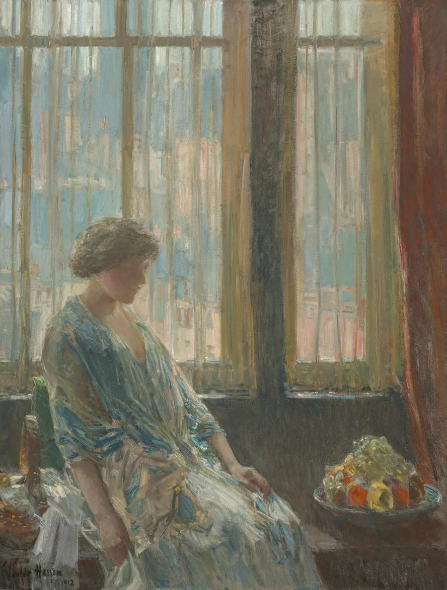 Fönstret i New York - Childe Hassam