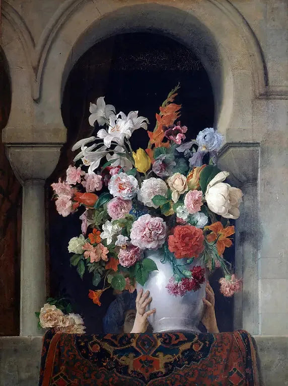 Haremfönstret - Francesco Hayez