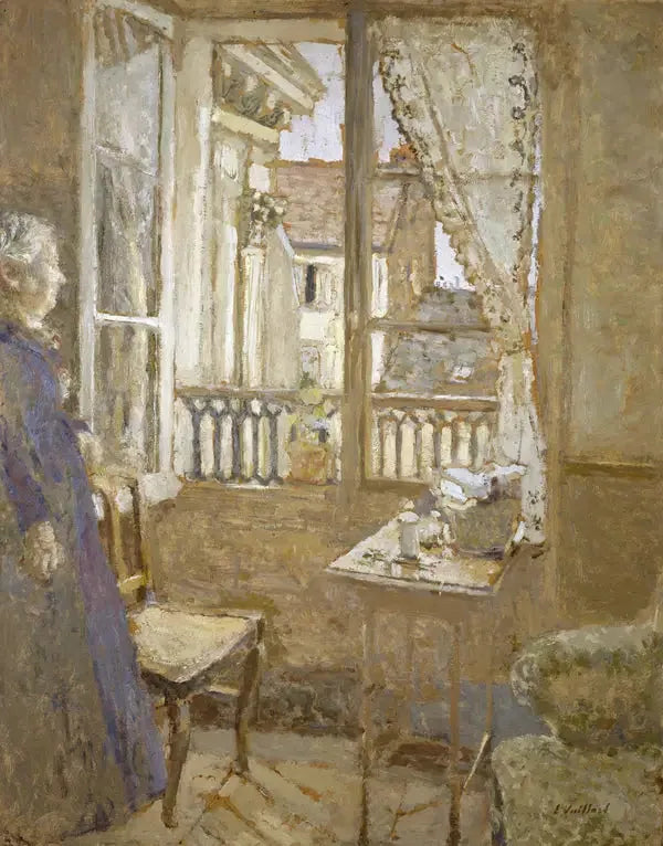 Det öppna fönstret - Édouard Vuillard
