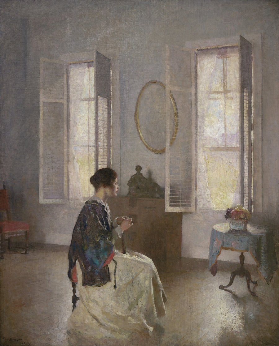 Den öppna fönstret - Frank Weston Benson