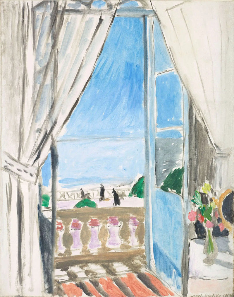 Den öppna fönstret - Henri Matisse