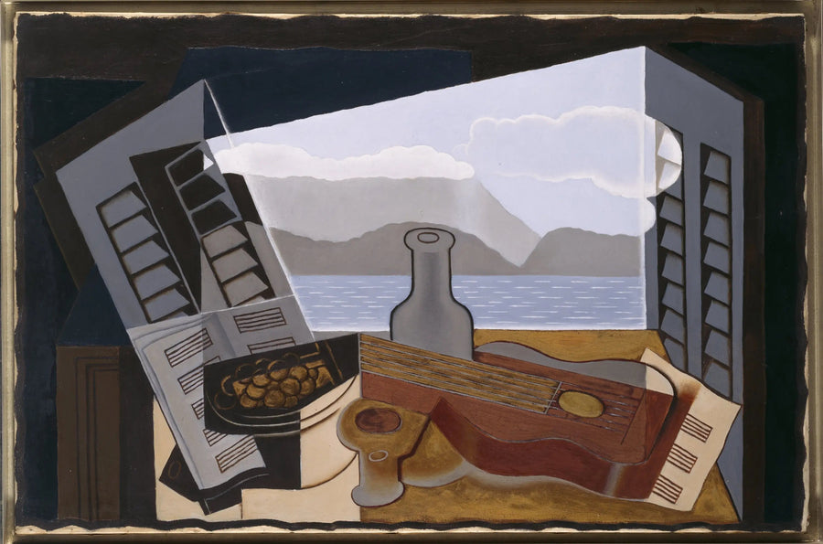 Det öppna fönstret - Juan Gris