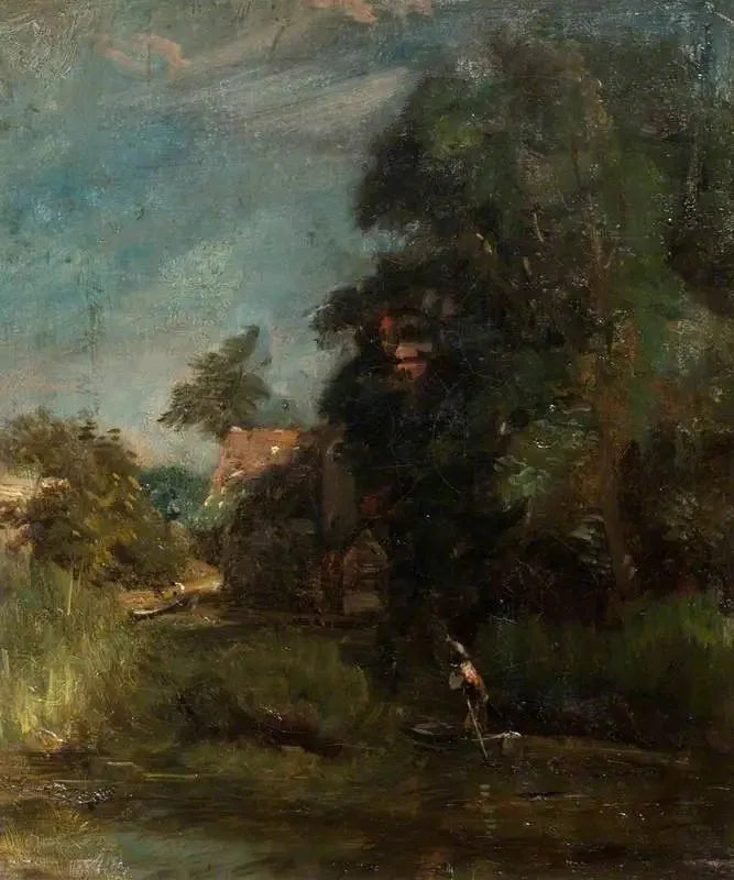 La Ferme de la Vallée (skiss) - John Constable