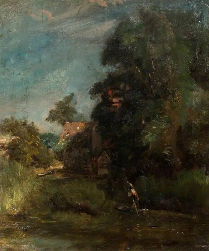 La Ferme de la Vallée (skiss) - John Constable