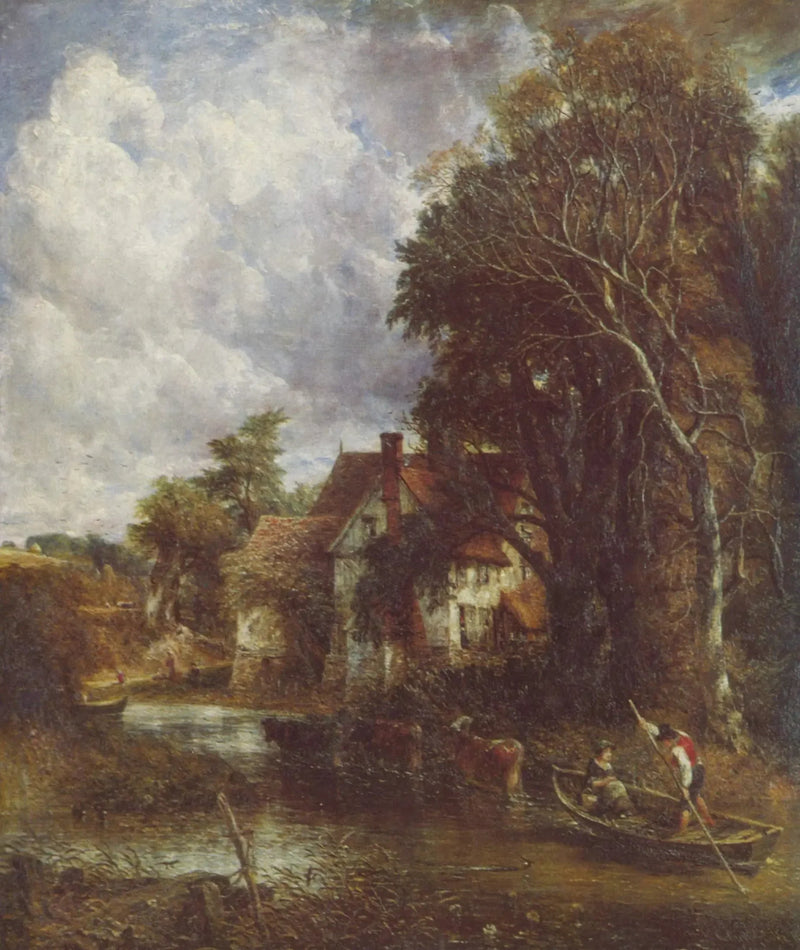 Gården i dalen - John Constable