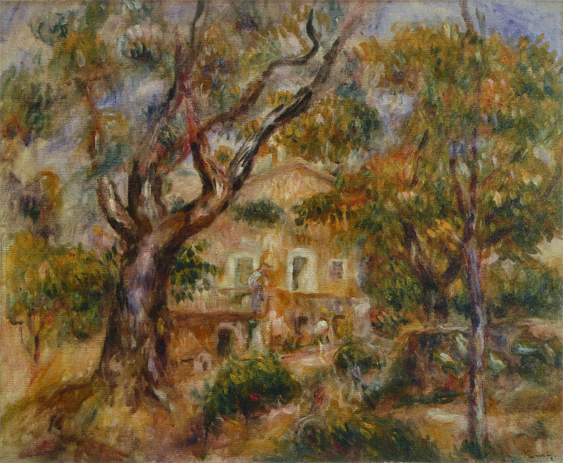 Collettes gården, Cagnes - Pierre-Auguste Renoir