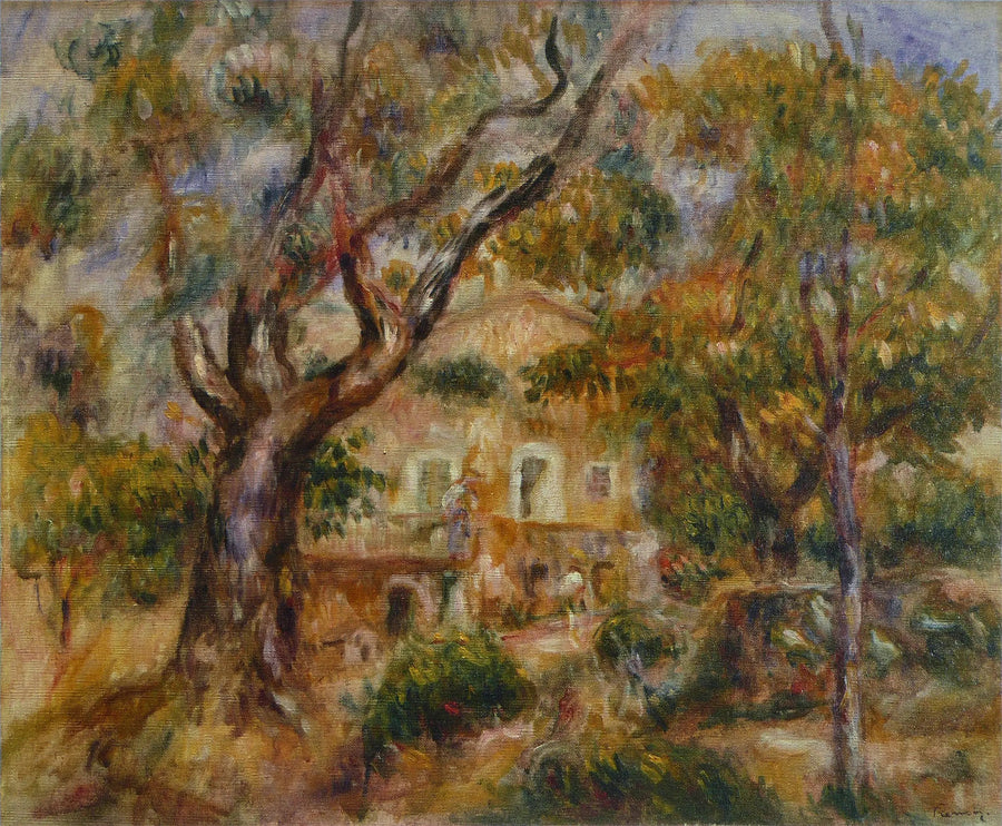 Collettes gården, Cagnes - Pierre-Auguste Renoir