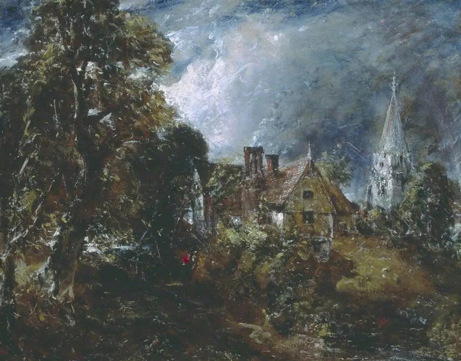 Glebe gård - John Constable