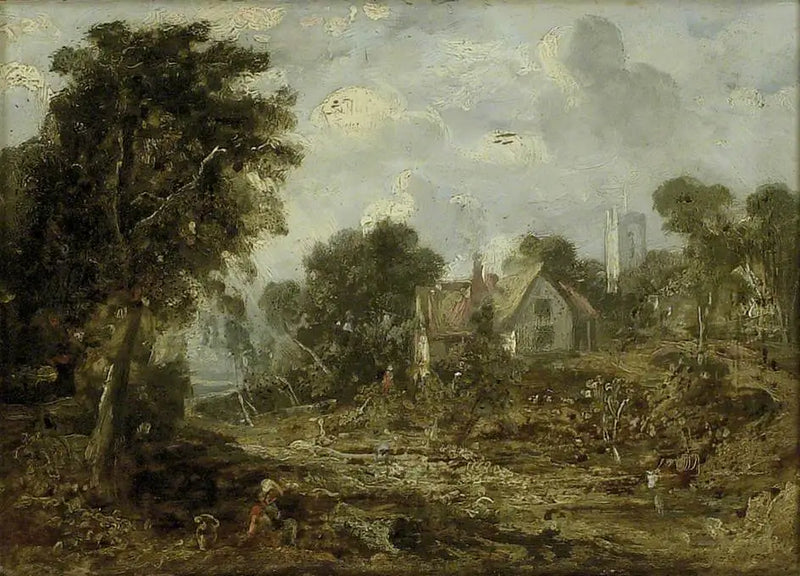 Glebe gård - John Constable