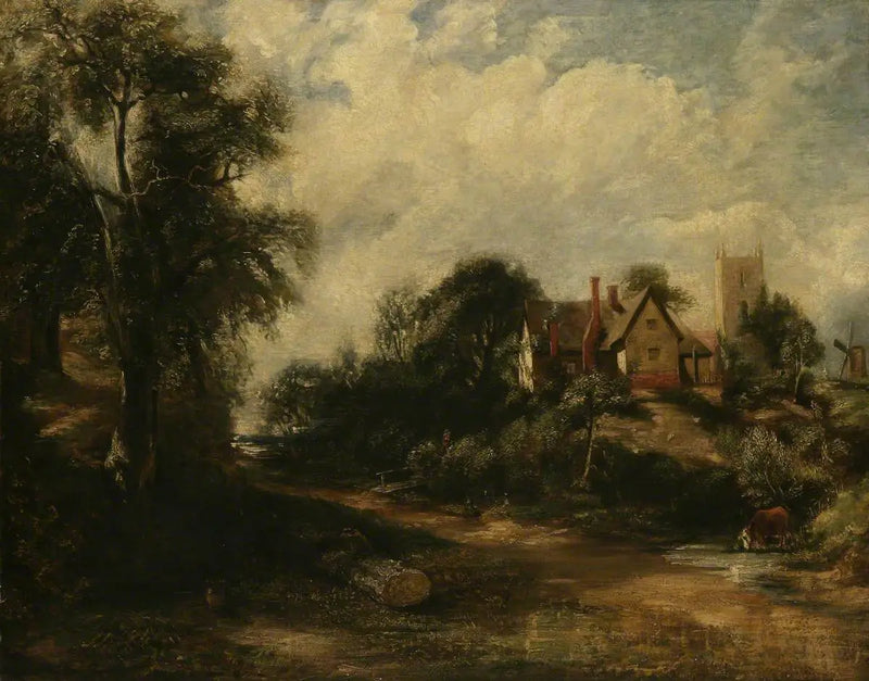 Glebe gård - John Constable