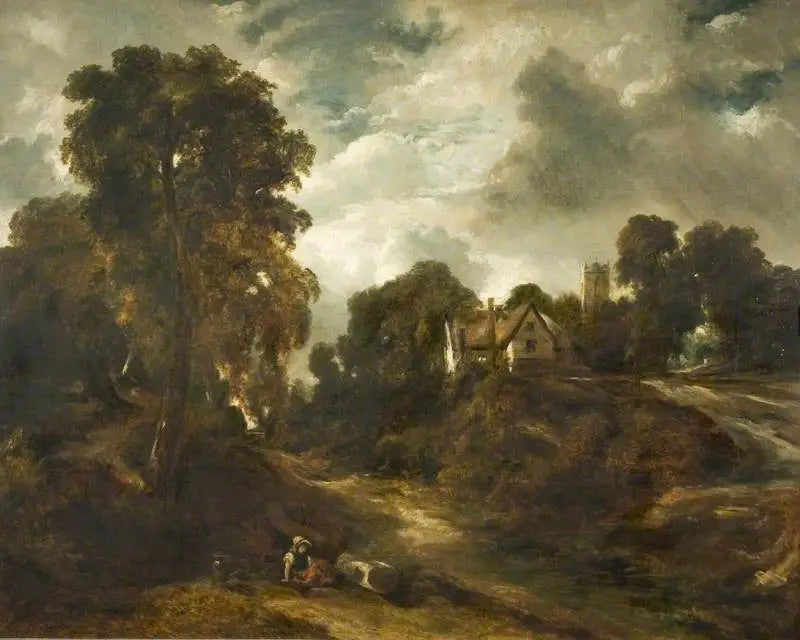 Glebe gård - John Constable