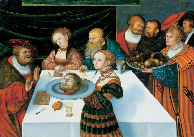 Herodes fest - Lucas Cranach den äldre