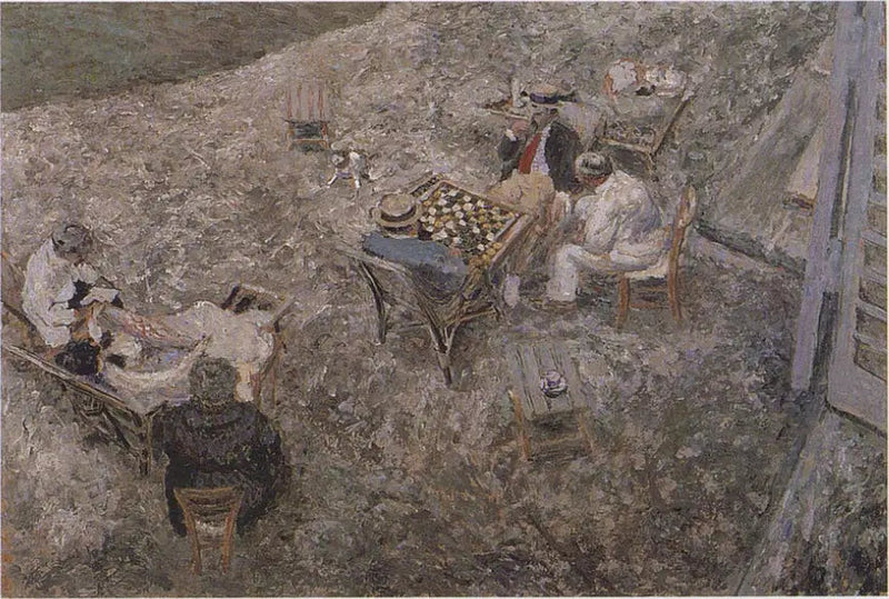 Damernaftonen i Amfreville - Édouard Vuillard