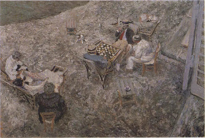 Damernaftonen i Amfreville - Édouard Vuillard