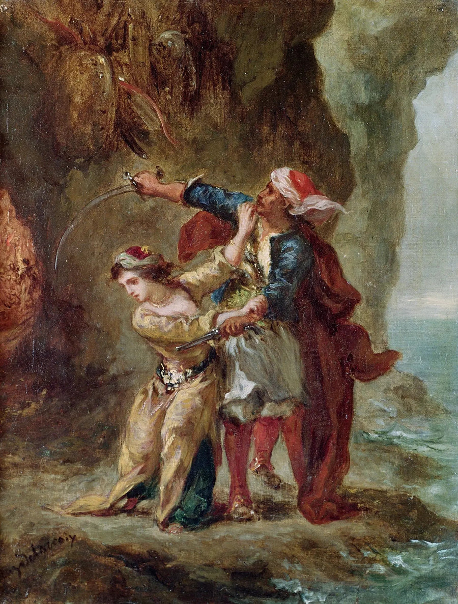 Abydos bruden - Eugène Delacroix