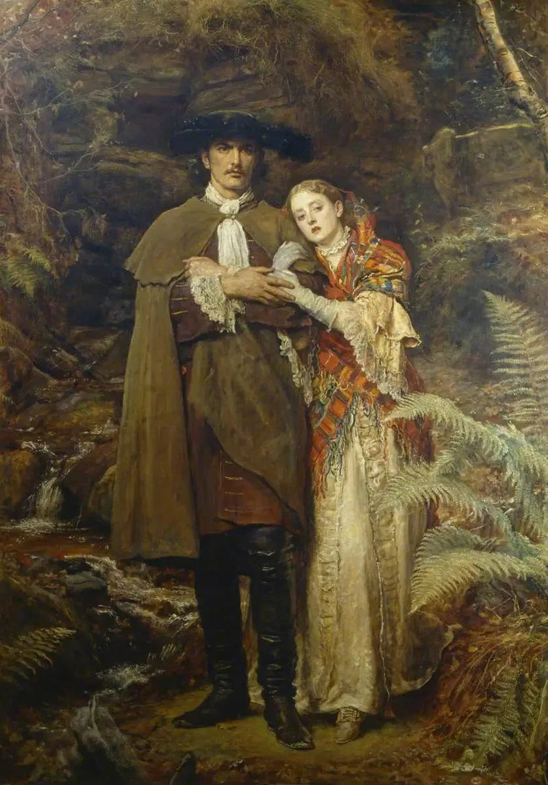 Lammermoors förlovade - John Everett Millais