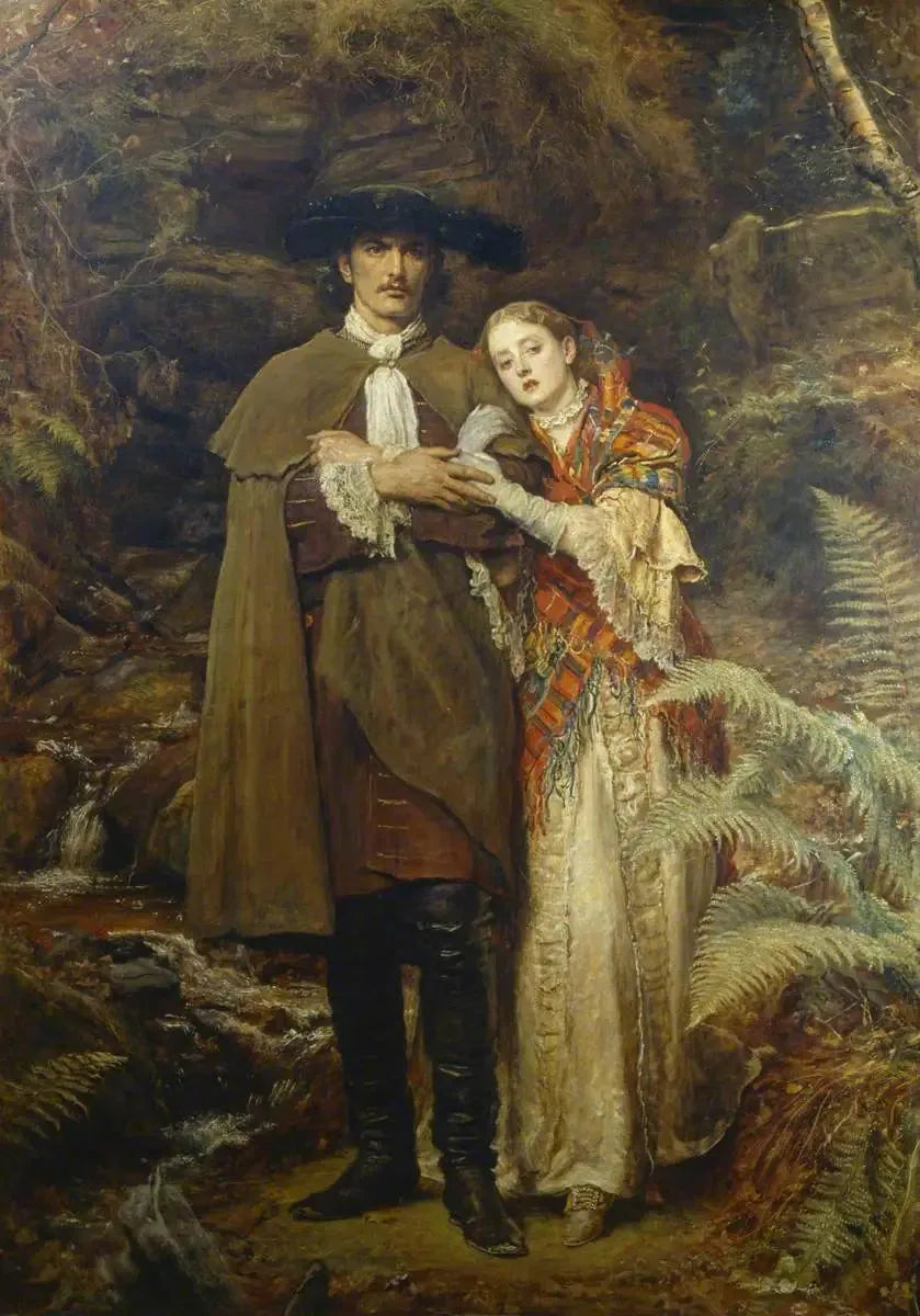 Lammermoors förlovade - John Everett Millais