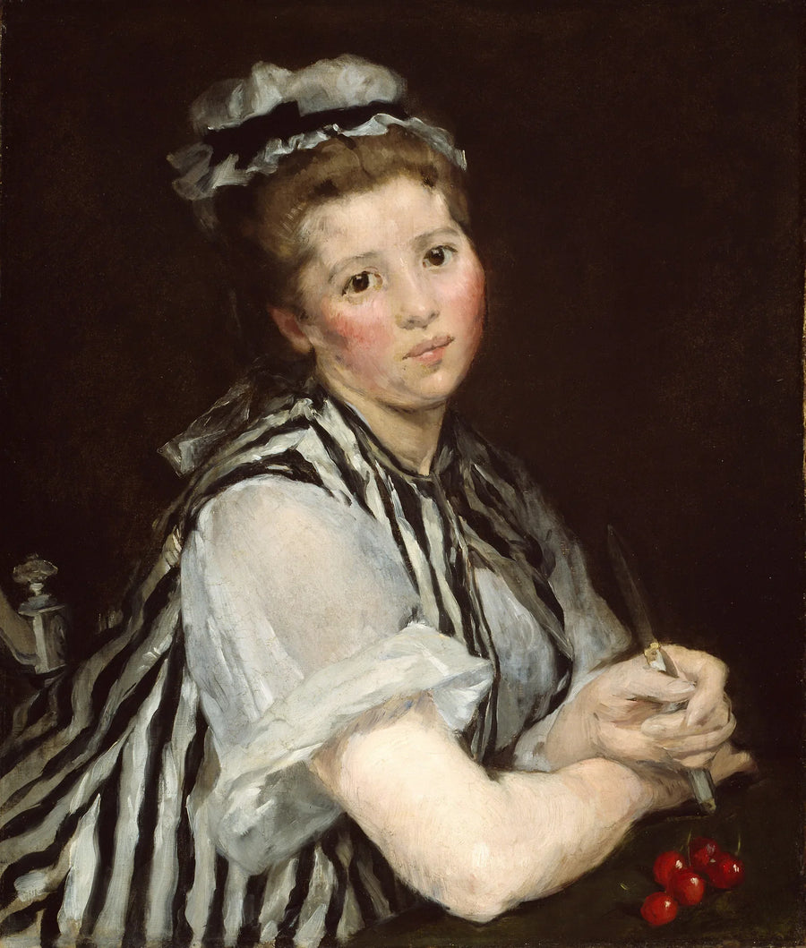 Flickan med körsbären - Eva Gonzalès