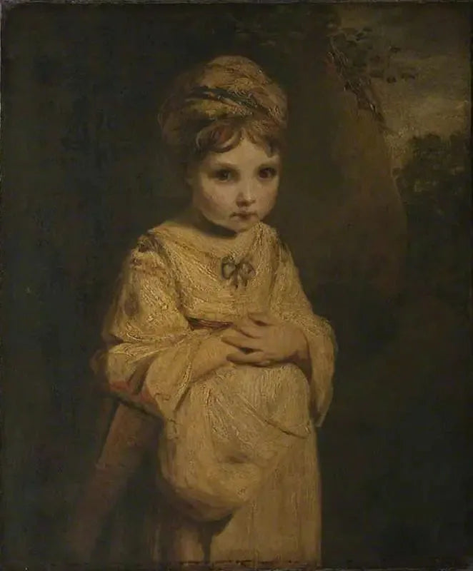 Flickan med jordgubbarna - Joshua Reynolds
