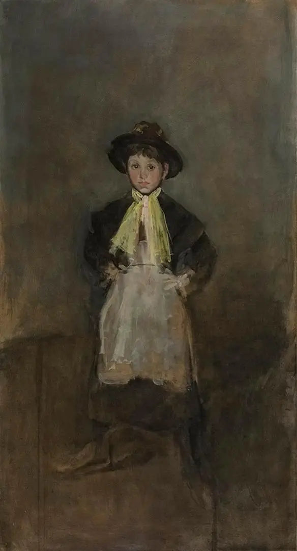 Chelsea-flickan - James Abbott McNeill Whistler