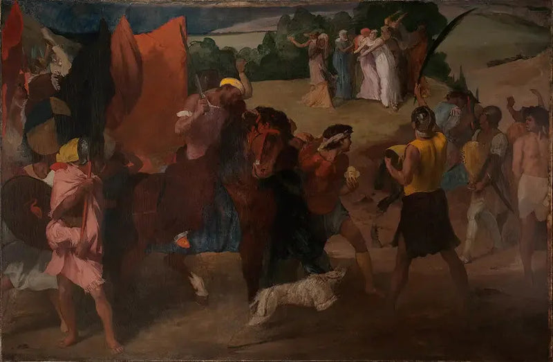 Jephtés dotter - Edgar Degas