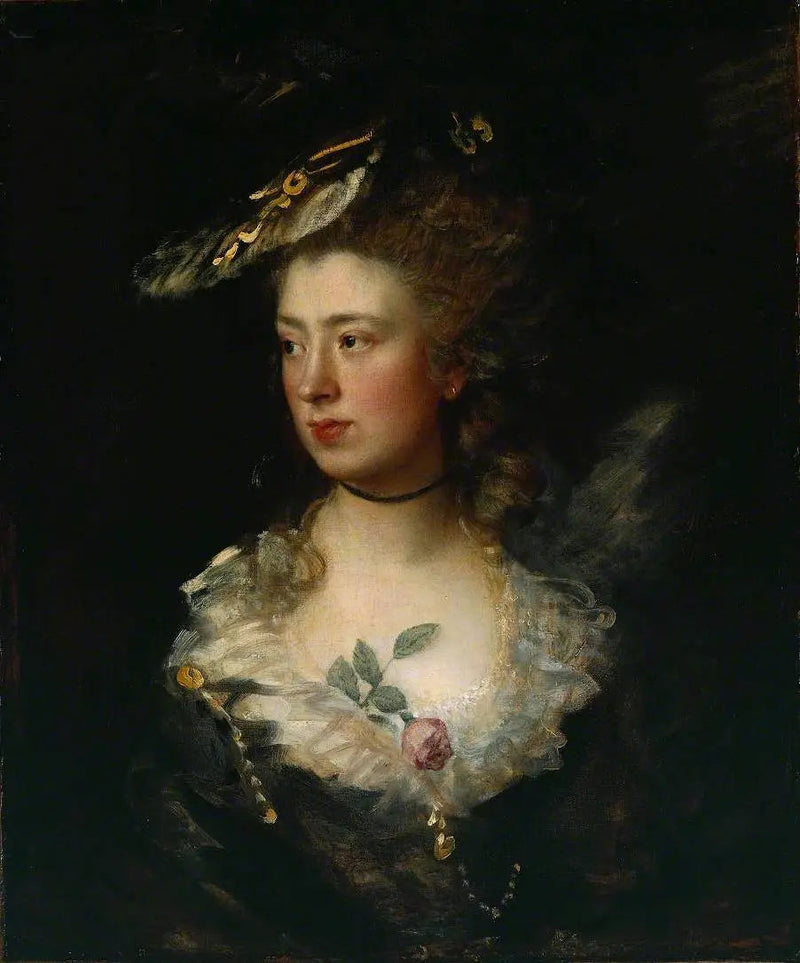 Konstnärens dotter, Marie - Thomas Gainsborough