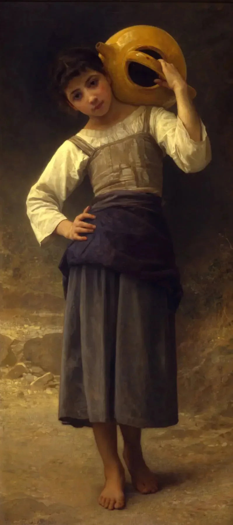 Vattnets flicka - Bouguereau