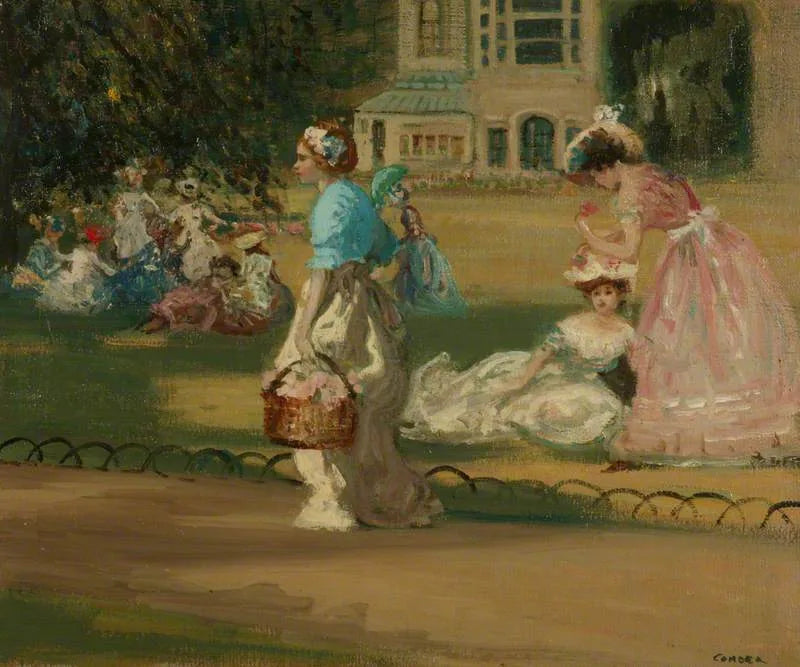 Trädgårdsmägarens dotter - Charles Conder
