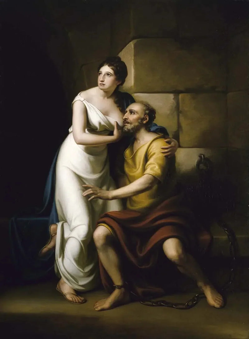 Den romerska flickan - Rembrandt Peale