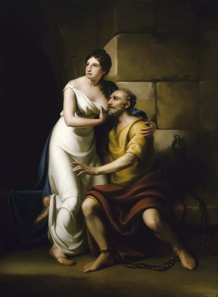 Den romerska flickan - Rembrandt Peale