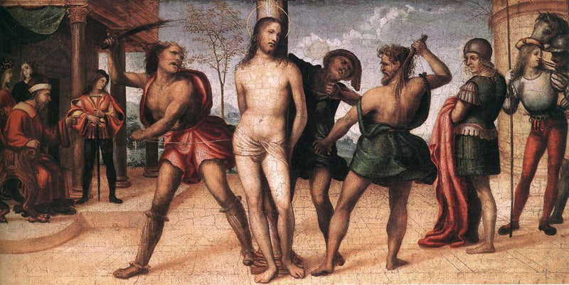 Flagellation av Kristus - Il Sodoma (Giovanni Antonio Bazzi)