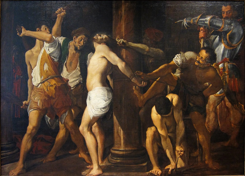 Flagellation av Kristus - Ludovico Carracci