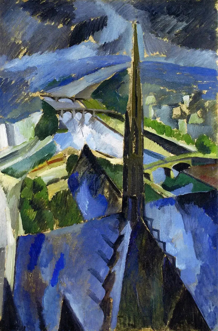 Notre-Dame-pilen - Robert Delaunay