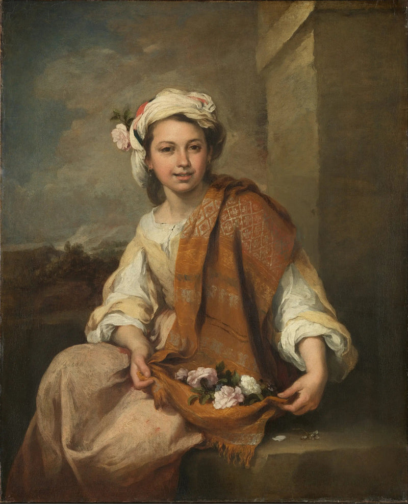 Blomsterhandlaren - Bartolomé Esteban Murillo